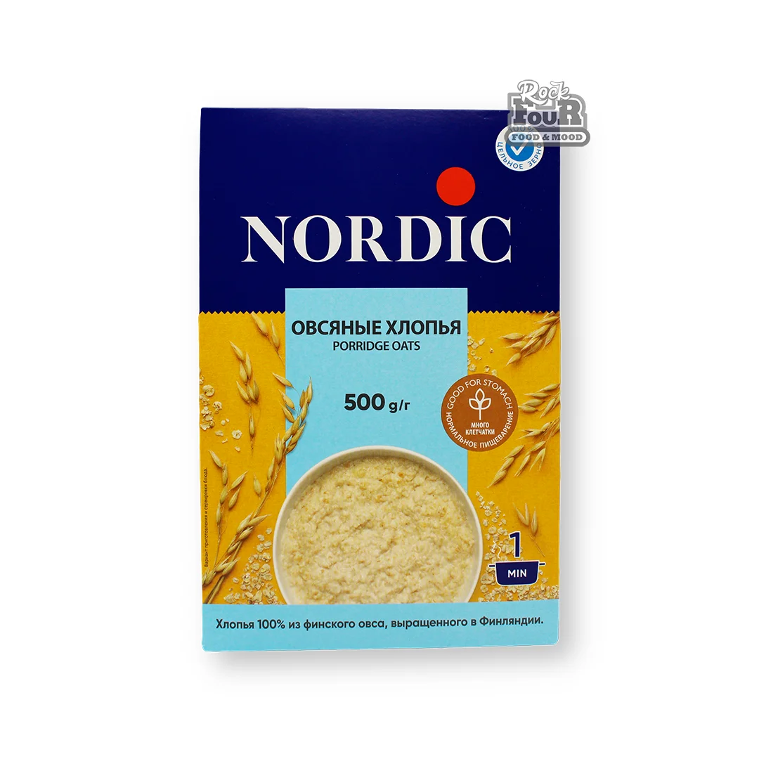 Վարսակի փաթիլներ «NORDIC» 500գ